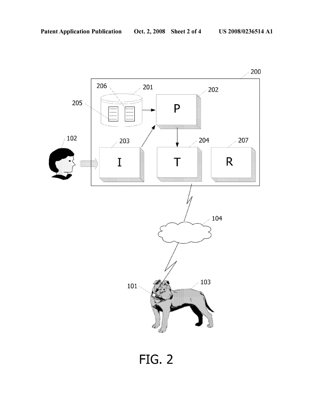 Training Device and a Method For Training an Animal to Adapt Its Behavior to Various Environments - diagram, schematic, and image 03