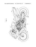 V-Type engine and motorcycle incorporating same diagram and image