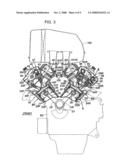 V-Type engine and motorcycle incorporating same diagram and image