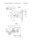 Fall-away arrow rest diagram and image