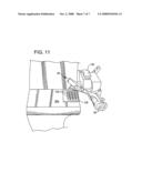 Fall-away arrow rest diagram and image