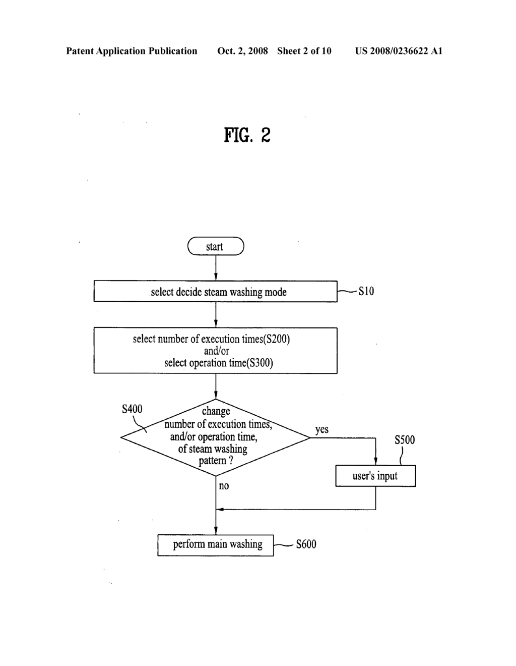 Control method of dish washing machine - diagram, schematic, and image 03