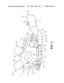 COOLING DEVICE FOR MOTORCYCLE ENGINE diagram and image