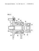 Driving force transmission system for four wheel drive vehicle diagram and image