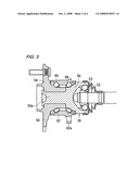 Driving force transmission system for four wheel drive vehicle diagram and image