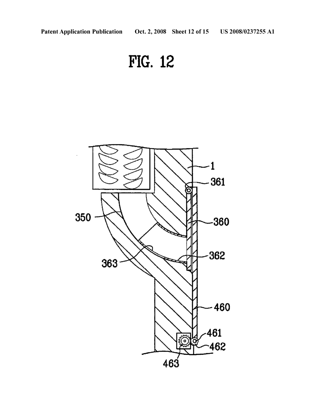 DISPENSER OF ICEMAKER IN REFRIGERATOR - diagram, schematic, and image 13