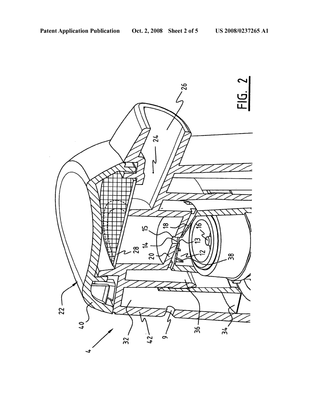 Dispenser for Concentrated Injection - diagram, schematic, and image 03