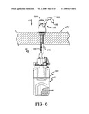 Foam soap dispenser with stationary dispensing tube diagram and image