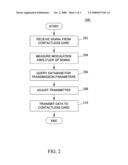 Systems, methods, and computer program products for automatically adjusting the modulation index of a wireless smart device reader diagram and image