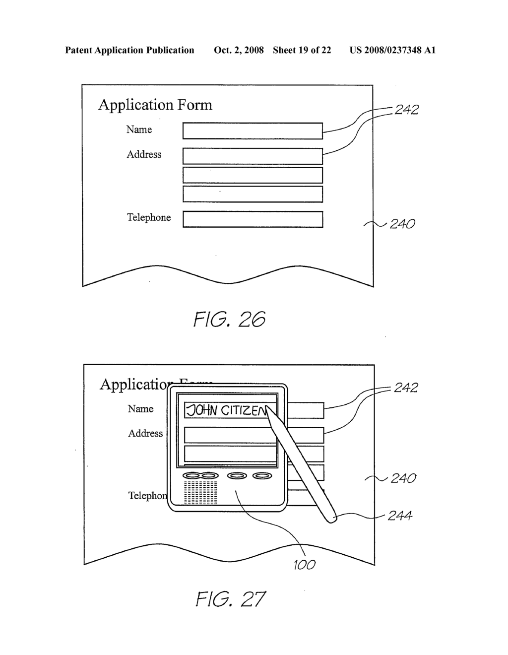 Viewing Device For Use With Coded Data On A Surface - diagram, schematic, and image 20