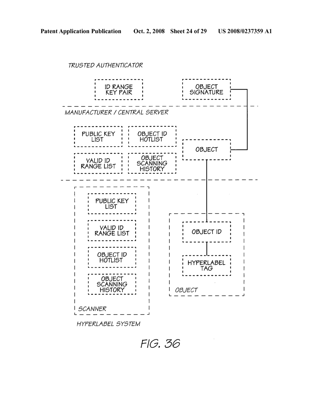 METHOD OF AUTHENTICATING SECURITY DOCUMENTS - diagram, schematic, and image 25