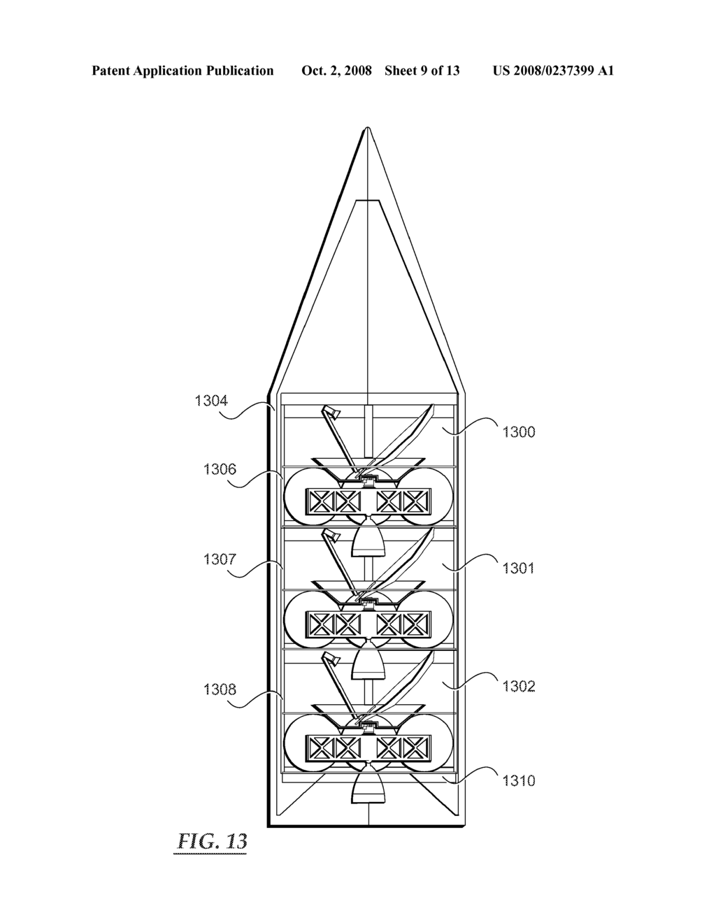 SATELLITES AND SATELLITE FLEET IMPLEMENTATION METHODS AND APPARATUS - diagram, schematic, and image 10