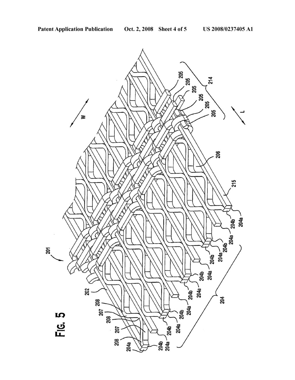 Screen for a Vibratory Separator Having Wear Reduction Feature - diagram, schematic, and image 05