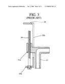 Structure for fixing reducer for sprinkler in side wall diagram and image