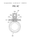 Structure for fixing reducer for sprinkler in side wall diagram and image