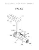 Structure for fixing reducer for sprinkler in side wall diagram and image