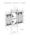 High security gate assembly and method of installation diagram and image