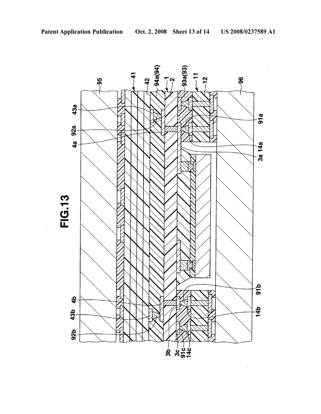 Semiconductor device comprising circuit substrate with inspection connection pads and manufacturing method thereof - diagram, schematic, and image 14