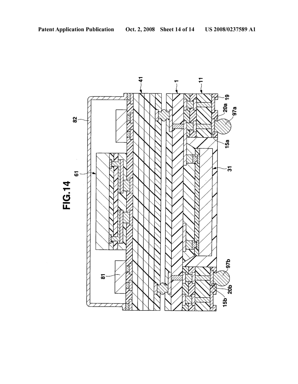 Semiconductor device comprising circuit substrate with inspection connection pads and manufacturing method thereof - diagram, schematic, and image 15