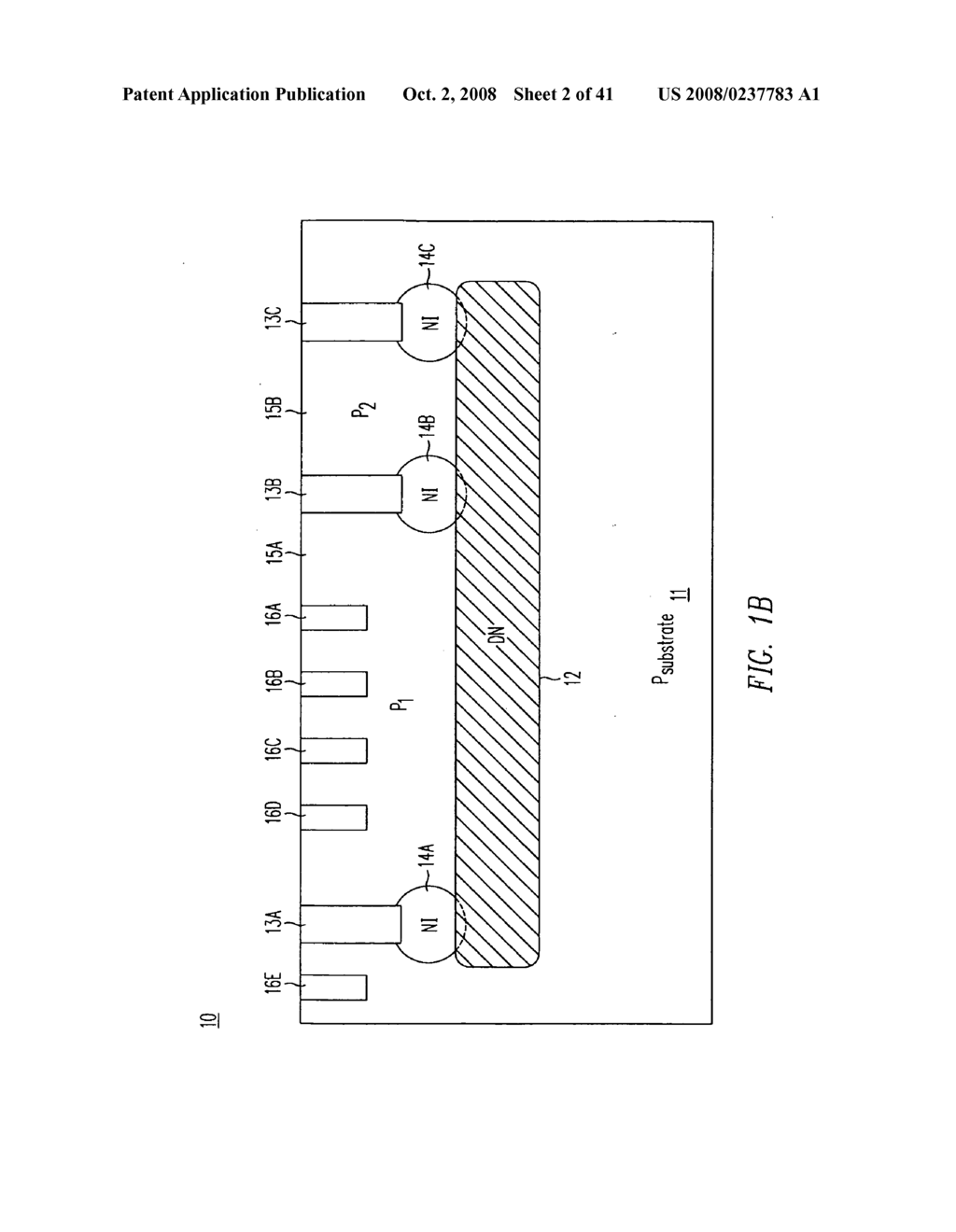 Isolated bipolar transistor - diagram, schematic, and image 03