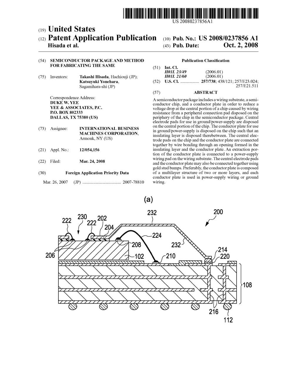 Semiconductor Package and Method for Fabricating the Same - diagram, schematic, and image 01