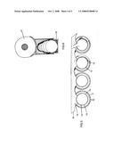 Spokeless Wheel Inline Skate diagram and image