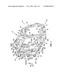 VEHICLE BODY FRAME STRUCTURE diagram and image