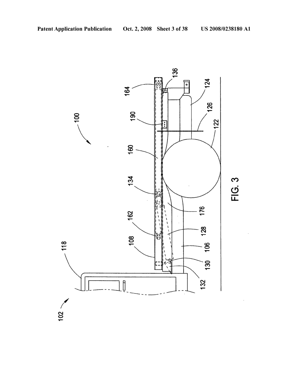 Apparatus for a vehicle for dumping and providing ground access - diagram, schematic, and image 04