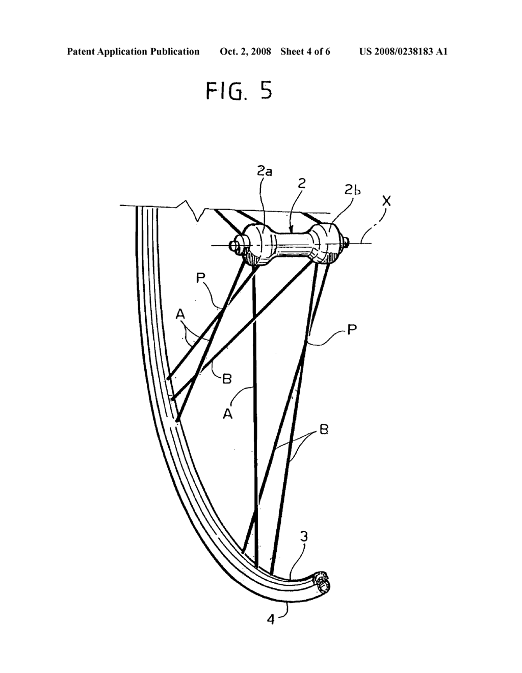 SPOKED WHEEL FOR A BICYCLE - diagram, schematic, and image 05