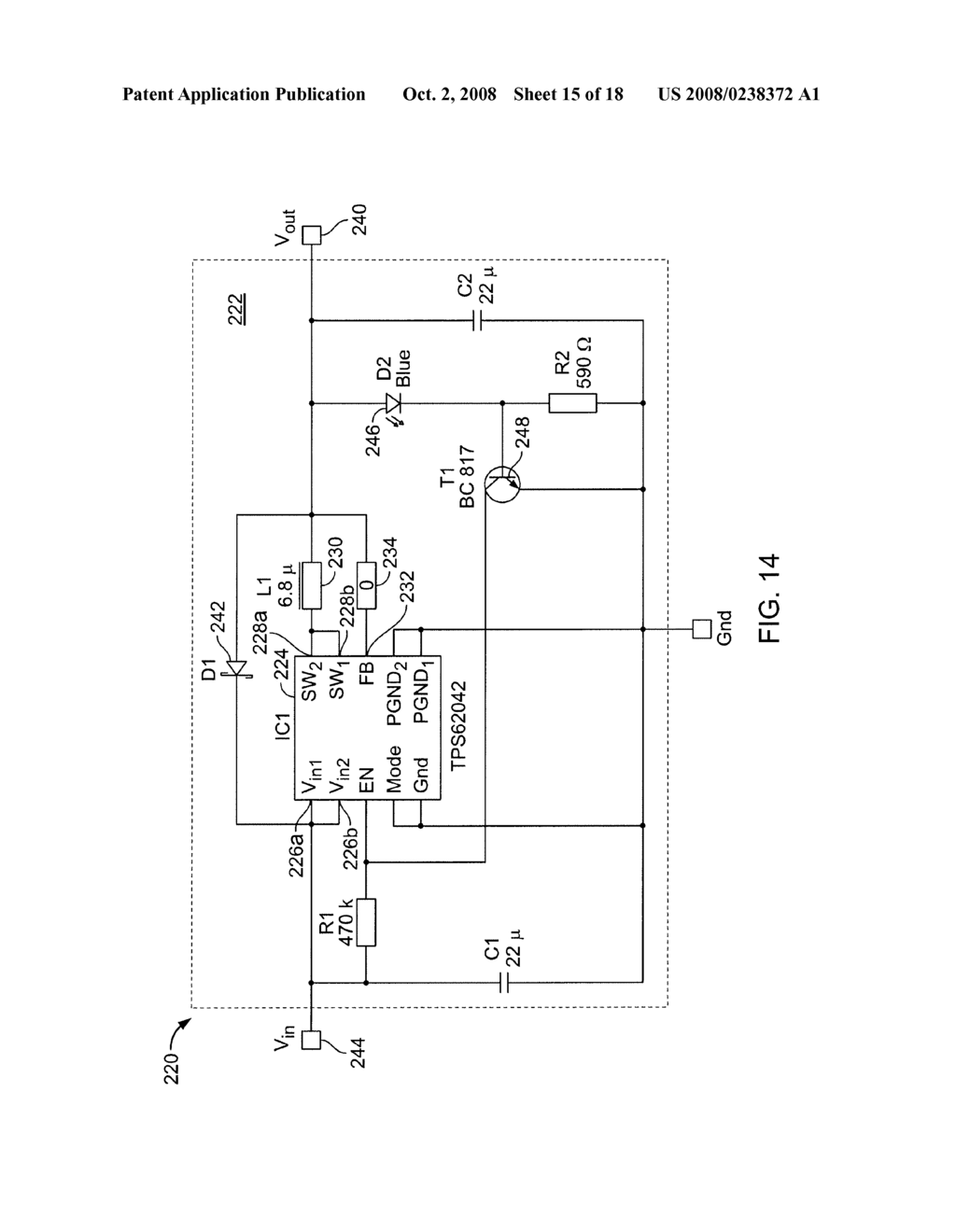 Battery With an Integrated Voltage Converter Having a Bypass Circuit - diagram, schematic, and image 16