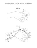 MOTOR FUNCTION MEASURING SENSOR, MOTOR FUNCTION MEASURING APPARATUS, AND MOTOR FUNCTION ANALYZING APPARATUS diagram and image