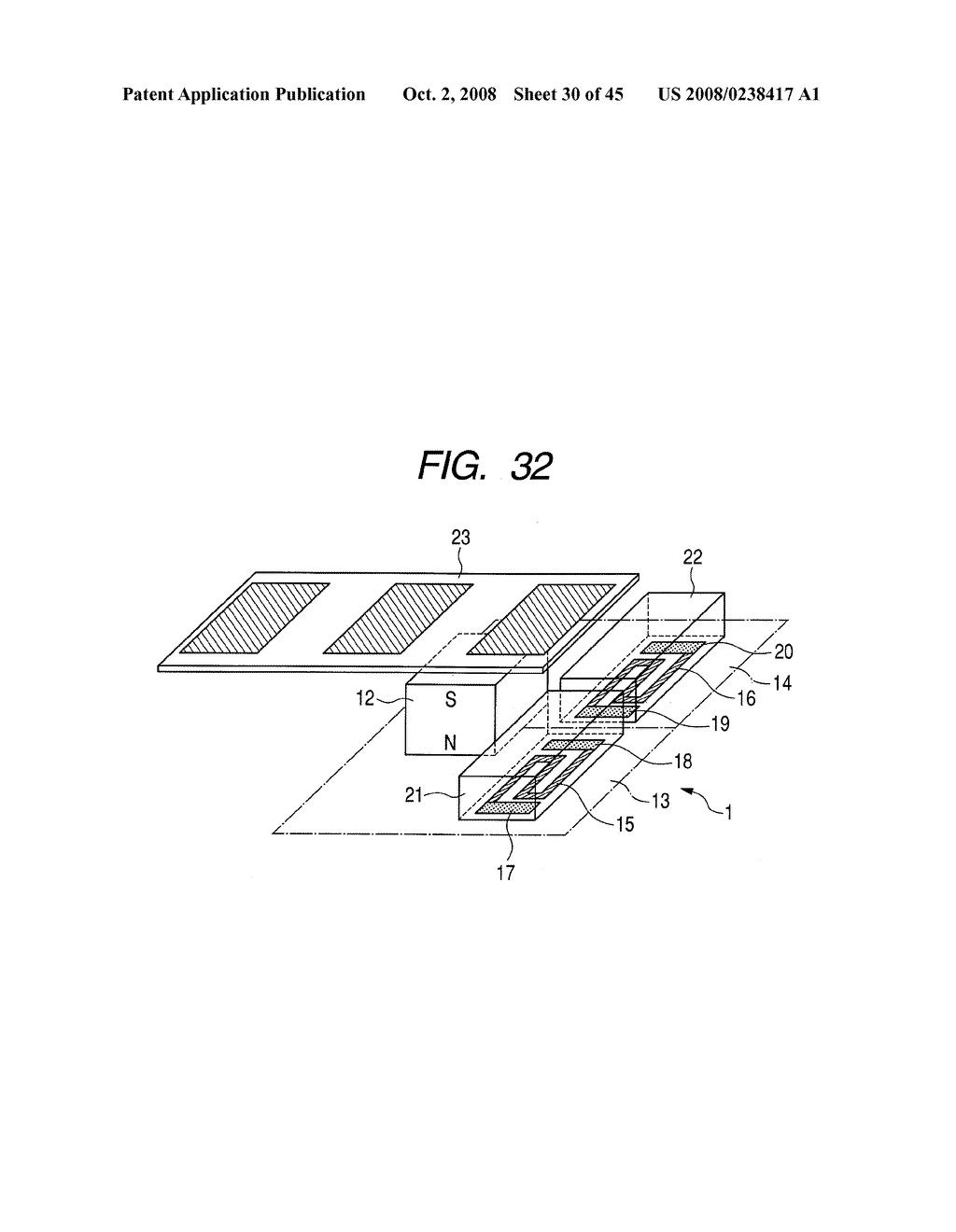 MAGNETIC SUBSTANCE DETECTION SENSOR AND MAGNETIC SUBSTANCE DETECTING APPARATUS - diagram, schematic, and image 31