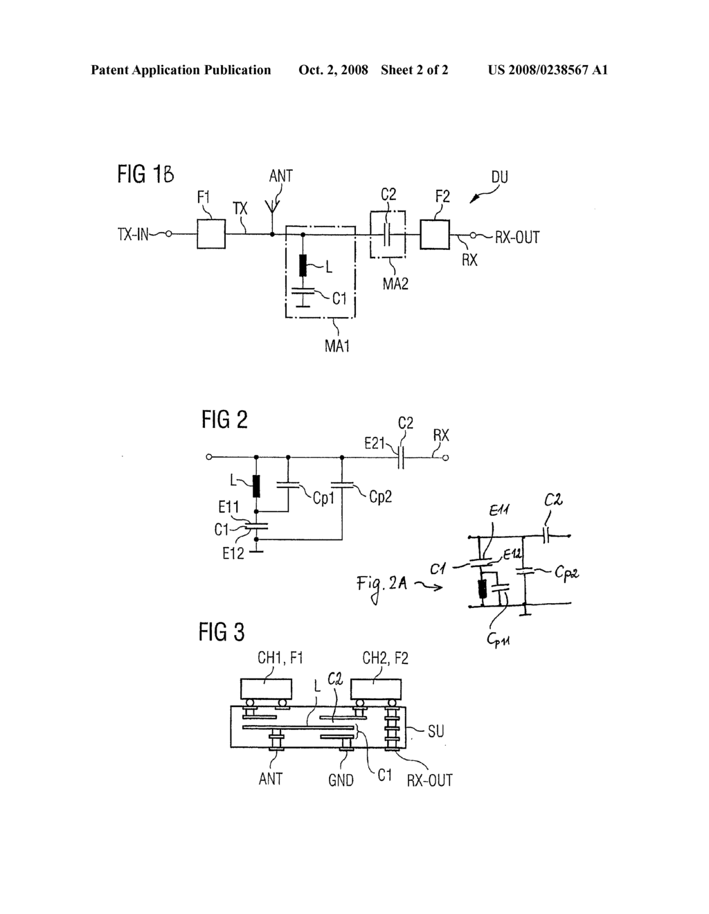 Electrical Component for the Front End Circuit of a Transceiver - diagram, schematic, and image 03