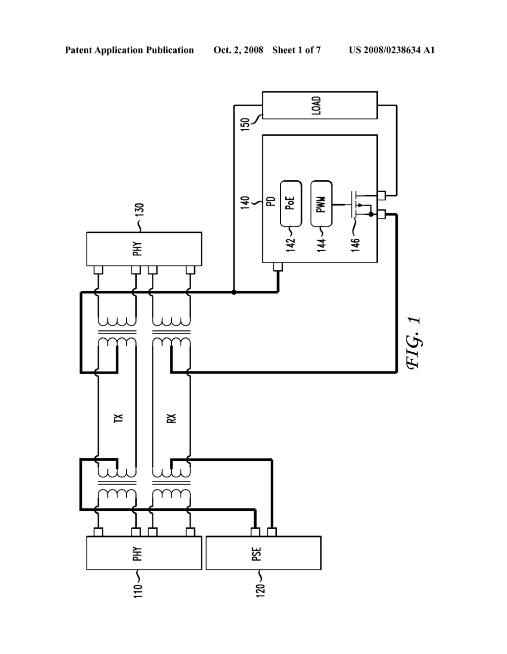 SYSTEM AND METHOD FOR CONTINUAL CABLE THERMAL MONITORING USING CABLE CHARACTERISTIC CONSIDERATIONS IN POWER OVER ETHERNET - diagram, schematic, and image 02