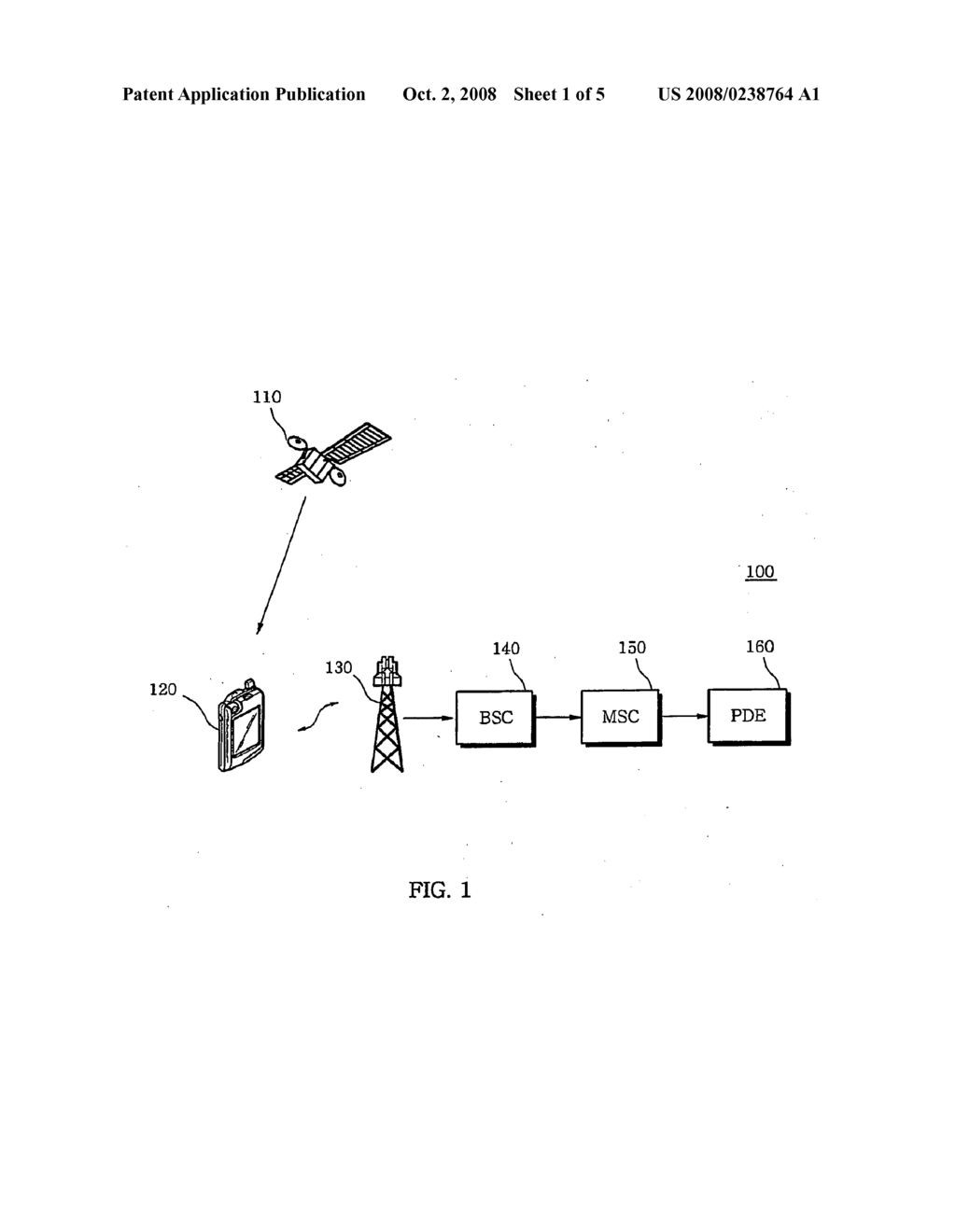 Method and System for Determining Position of Terminal by Using Gps Terminal and Location Detector in Gps Satellite-Invisible Area - diagram, schematic, and image 02