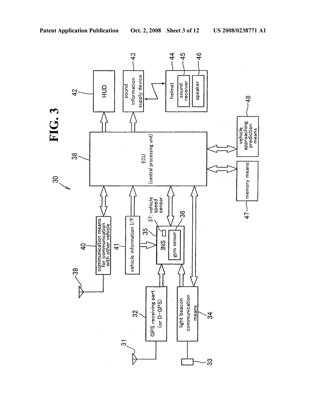 Vehicle position detection system - diagram, schematic, and image 04