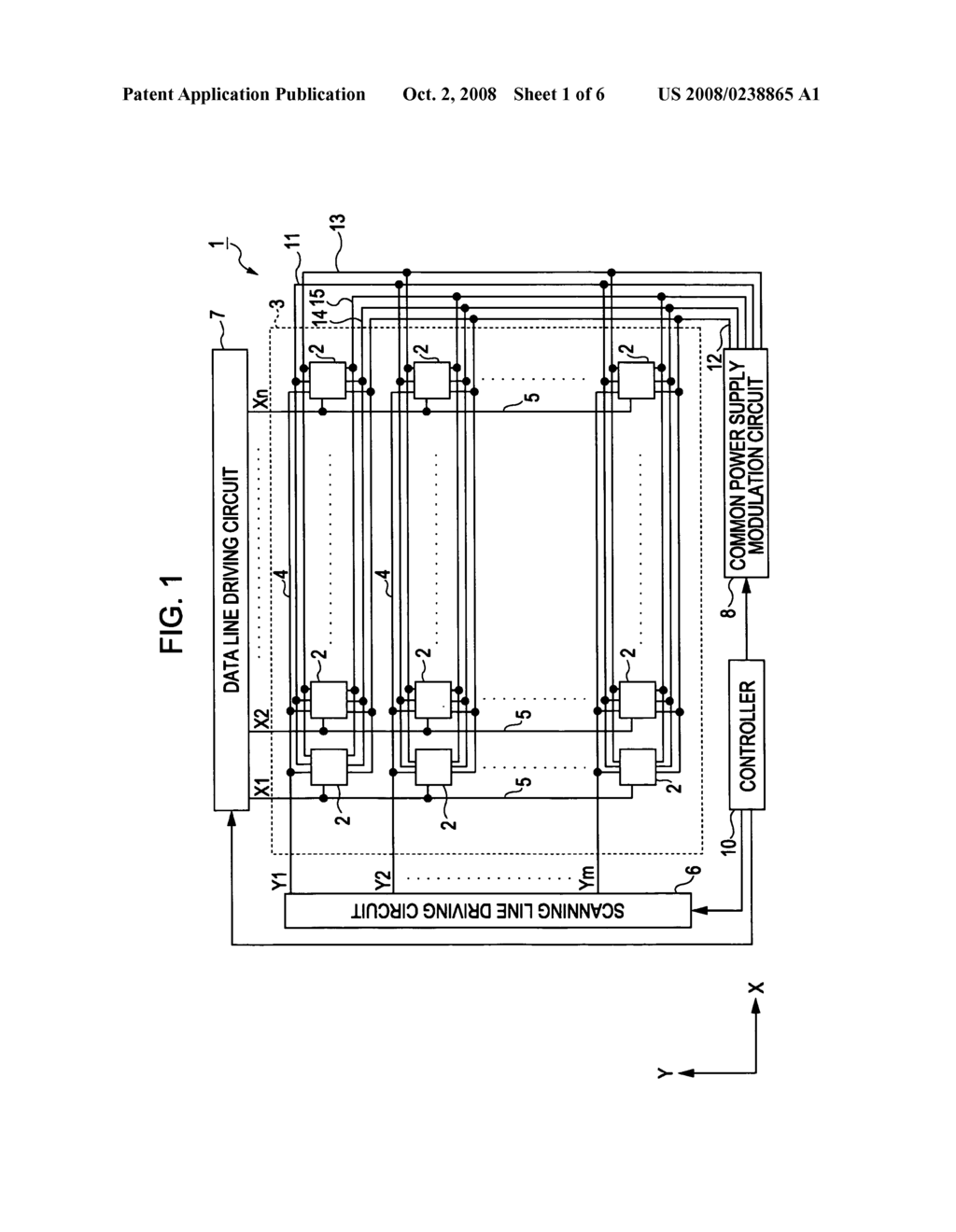 Electrophoretic display device, method for driving electrophoretic display device, and electronic apparatus - diagram, schematic, and image 02