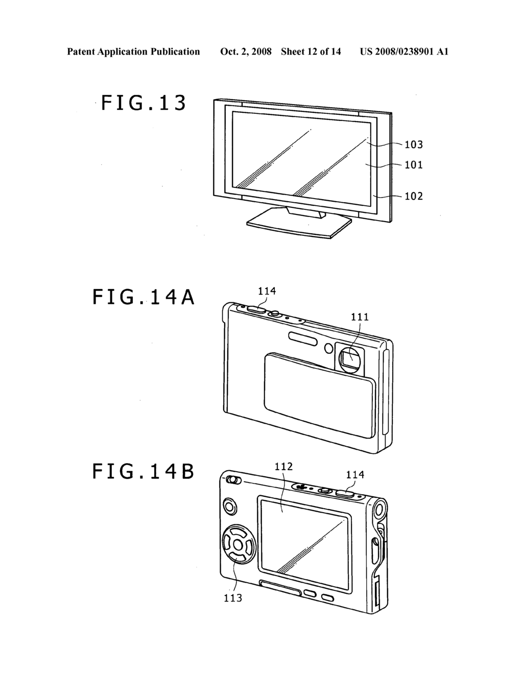 Display apparatus, display-apparatus driving method and electronic equipment - diagram, schematic, and image 13