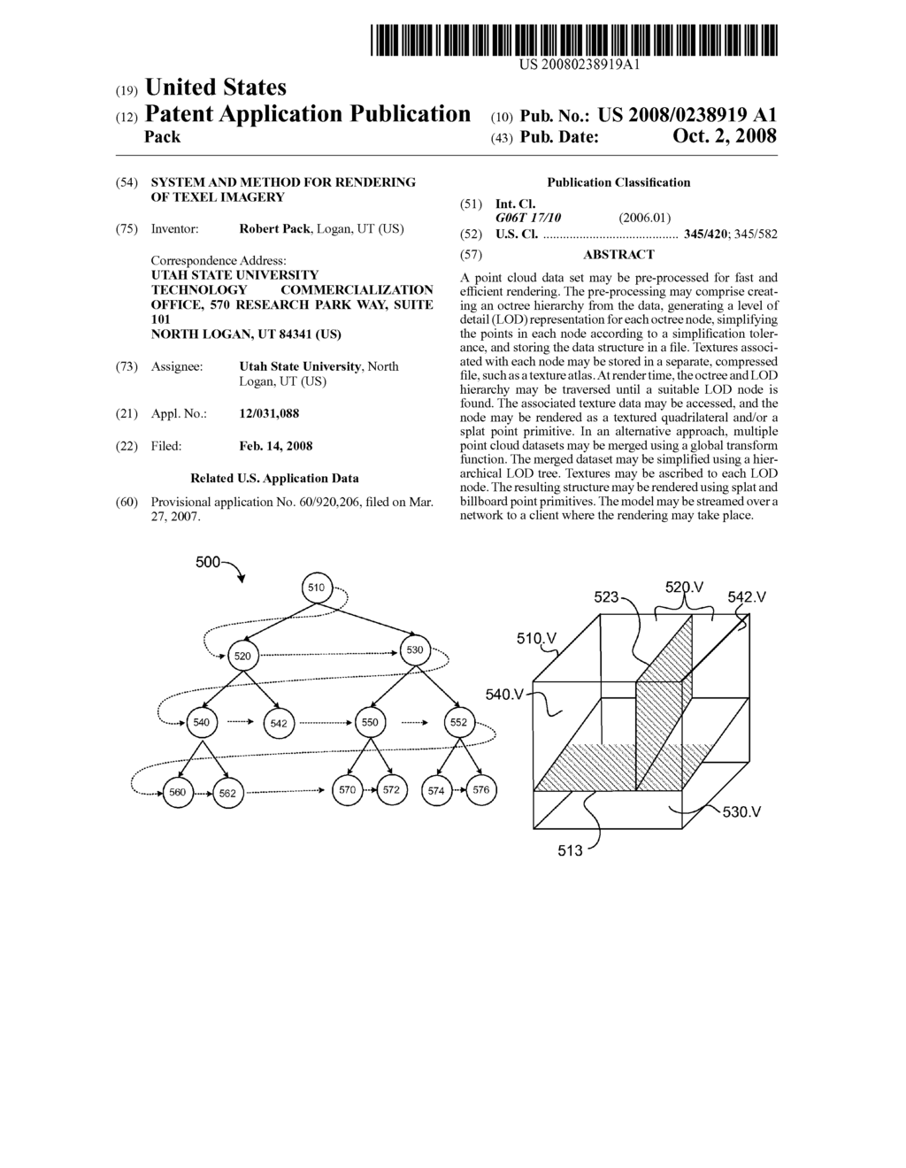 SYSTEM AND METHOD FOR RENDERING OF TEXEL IMAGERY - diagram, schematic, and image 01