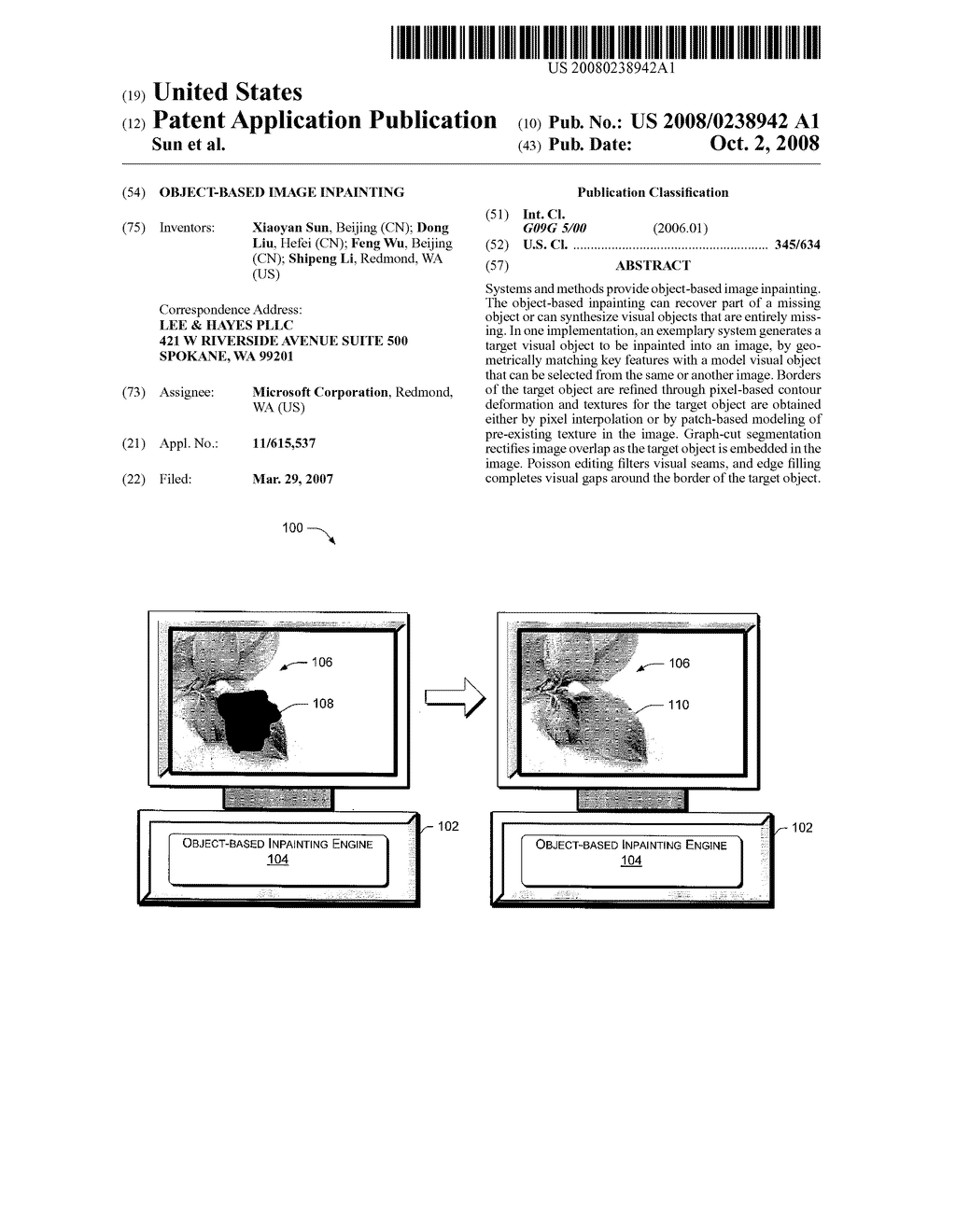 Object-Based Image Inpainting - diagram, schematic, and image 01