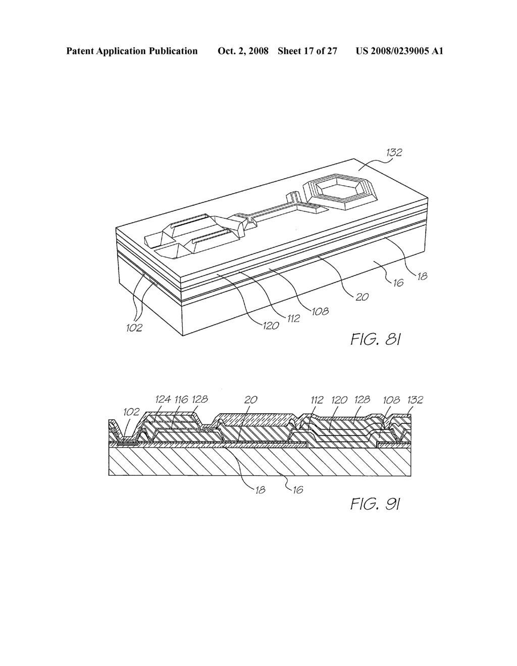 Inkjet Printhead Nozzle Assembly Having A Raised Rim To Support An Ink Meniscus - diagram, schematic, and image 18