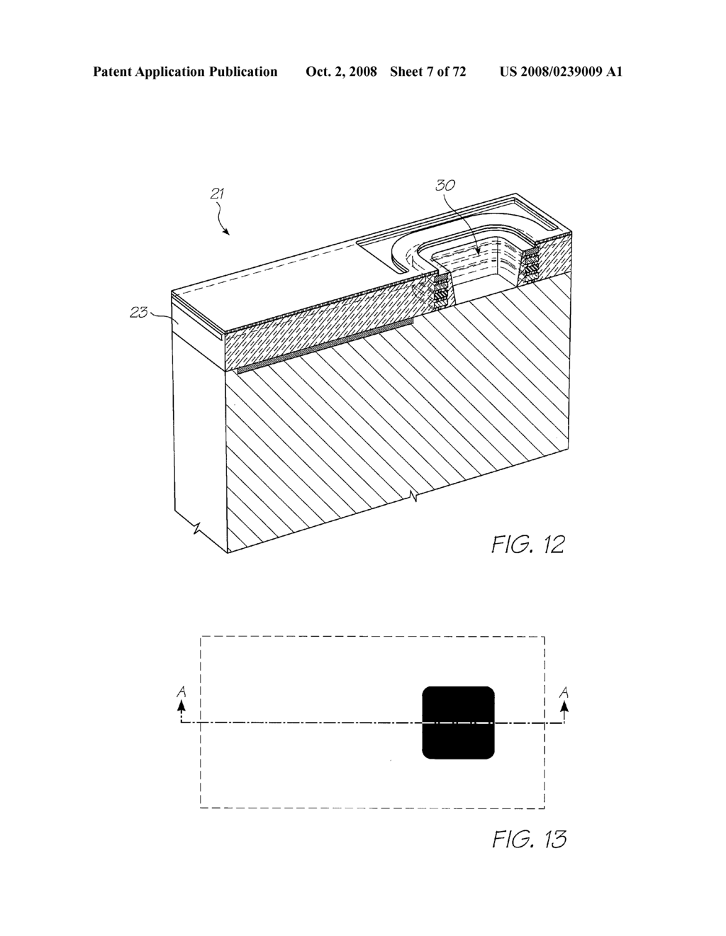 INKJET PRINTHEAD HAVING MEMS SENSORS FOR DIRECTIONALLY HEATED INK EJECTION - diagram, schematic, and image 08