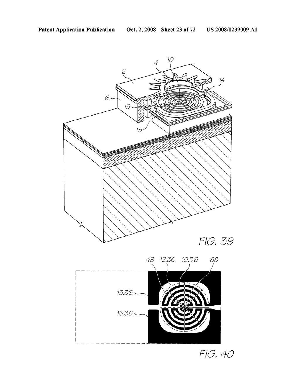 INKJET PRINTHEAD HAVING MEMS SENSORS FOR DIRECTIONALLY HEATED INK EJECTION - diagram, schematic, and image 24