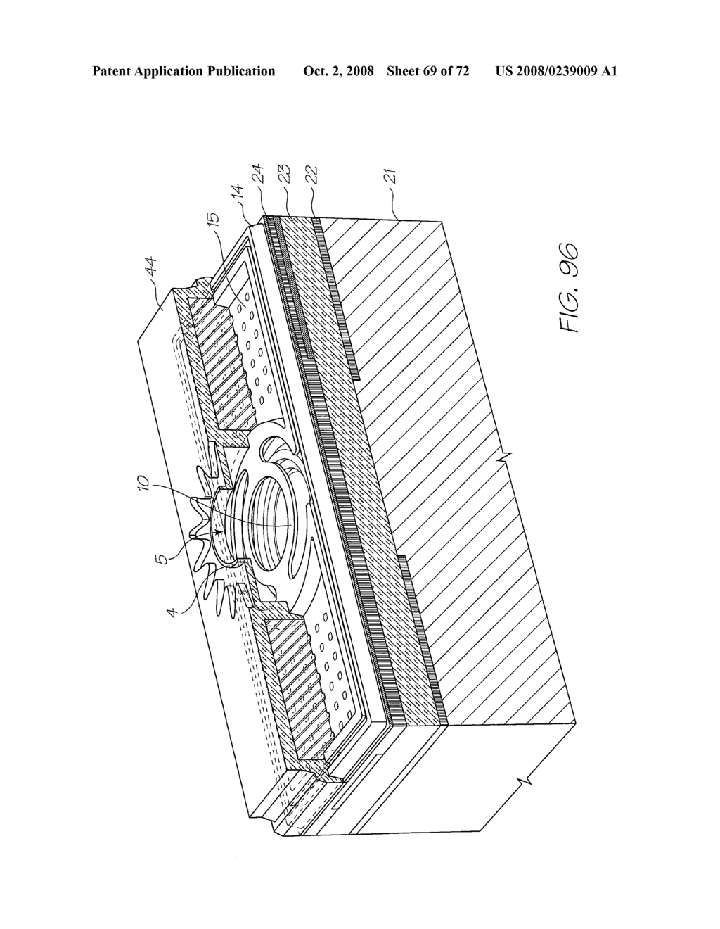 INKJET PRINTHEAD HAVING MEMS SENSORS FOR DIRECTIONALLY HEATED INK EJECTION - diagram, schematic, and image 70