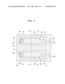 PIEZOELECTRIC ACTUATOR AND LIQUID TRANSPORT APPARATUS PROVIDED WITH PIEZOELECTRIC ACTUATOR diagram and image