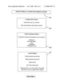 Motor vehicle accident recording system diagram and image