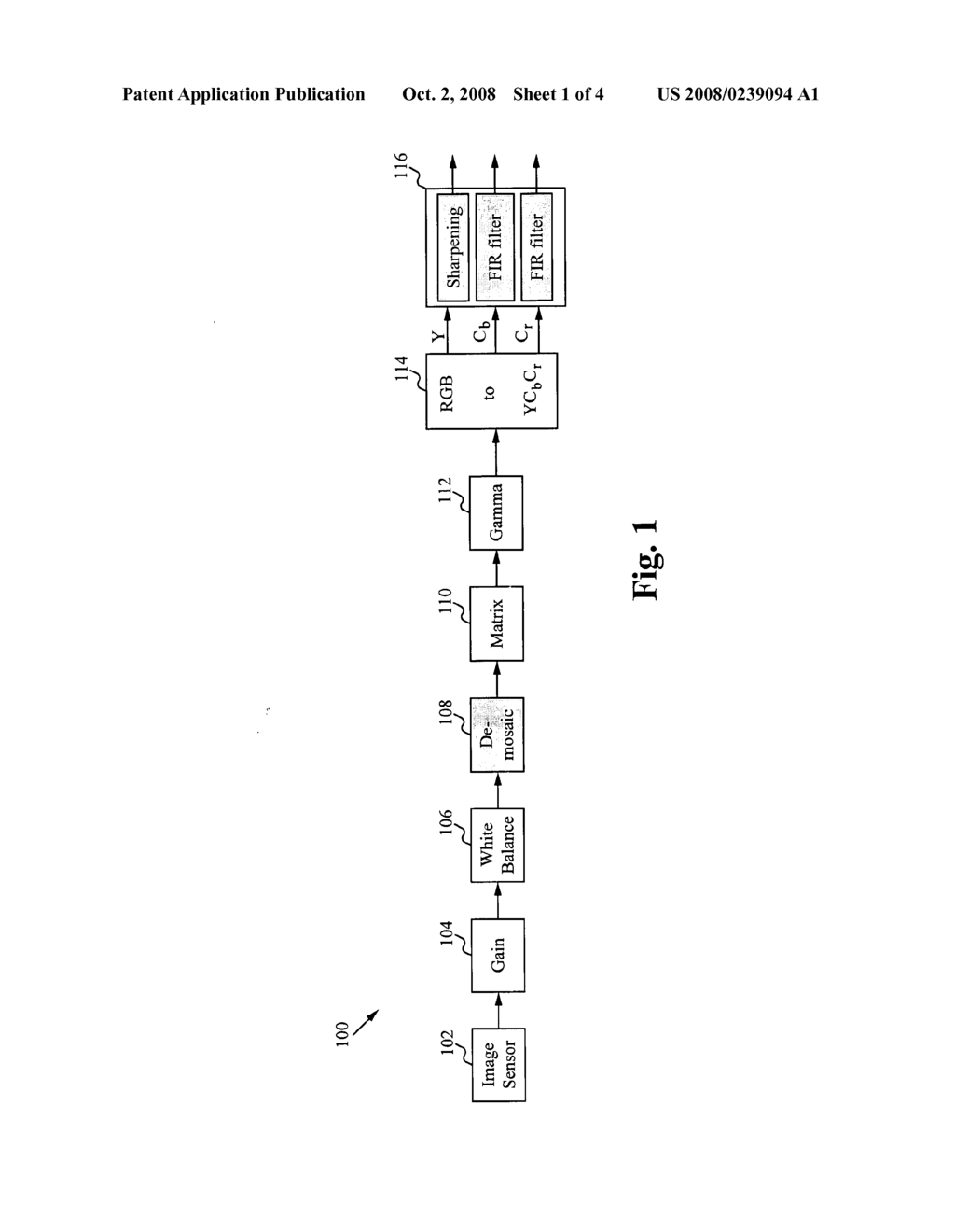 Method of and apparatus for image denoising - diagram, schematic, and image 02