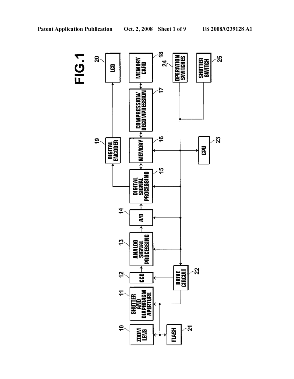 IMAGING APPARATUS AND DRIVE CONTROL METHOD FOR IMAGE PICKUP DEVICE - diagram, schematic, and image 02