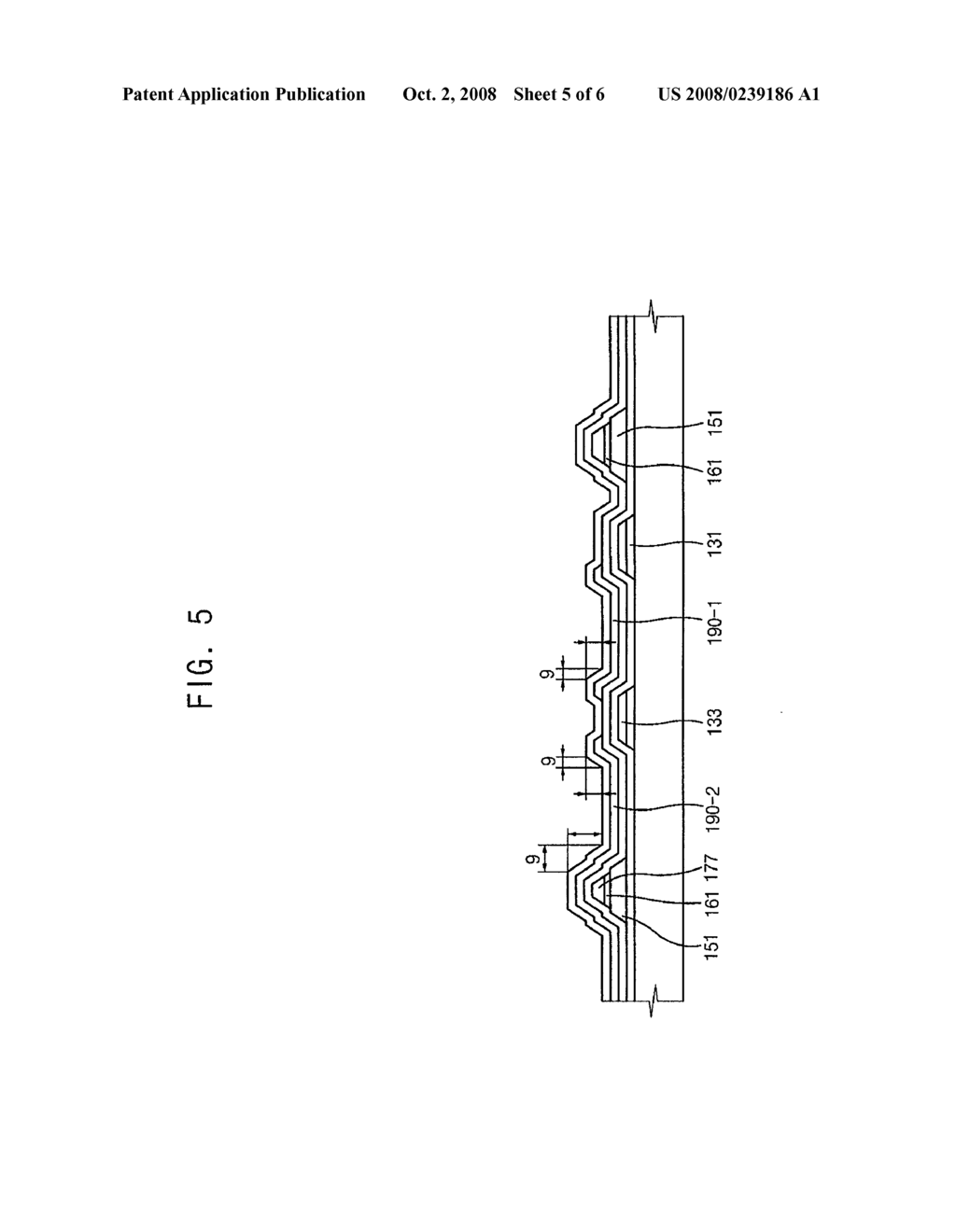 TFT SUBSTRATE AND LIQUID CRYSTAL DISPLAY DEVICE HAVING THE SAME - diagram, schematic, and image 06