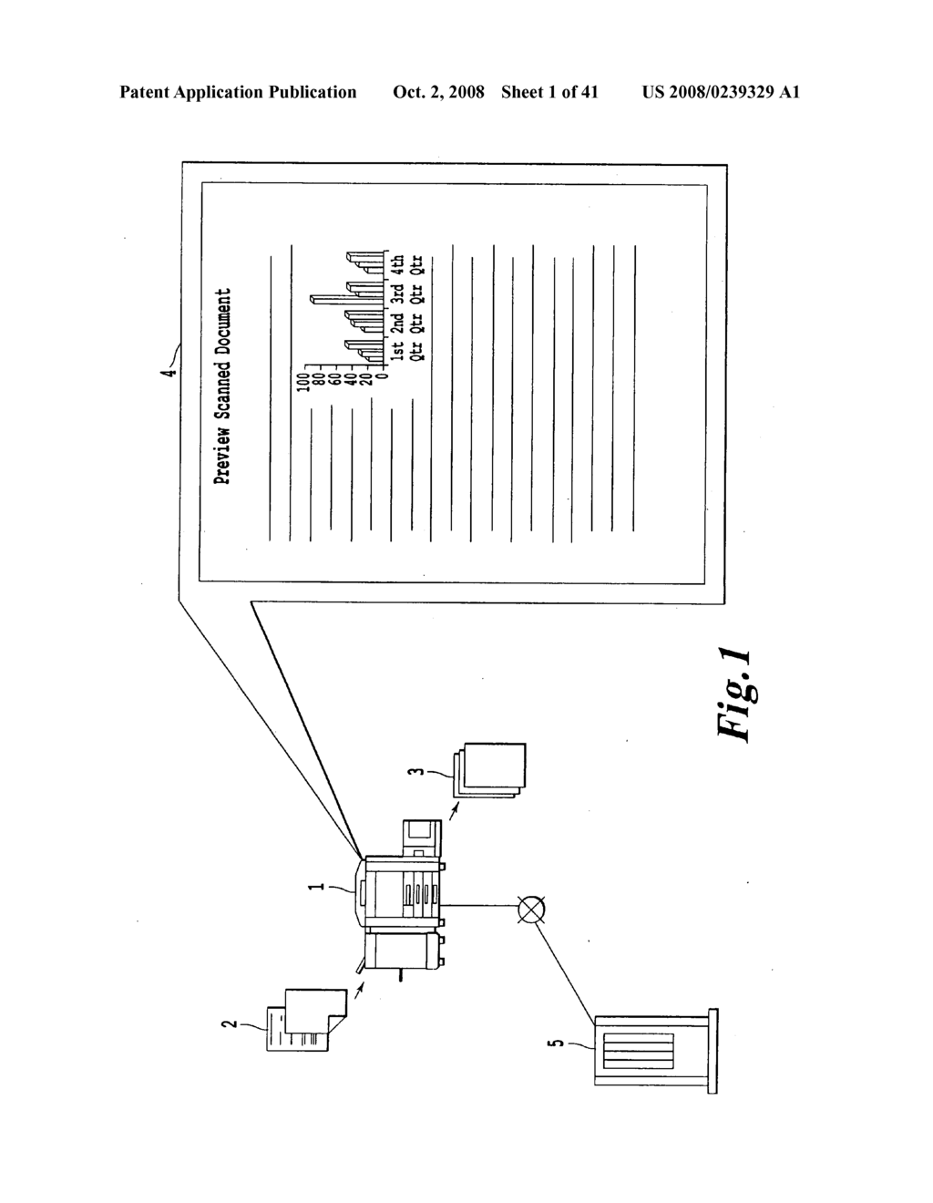 System and method for image thumbnail/preview on an image processing device - diagram, schematic, and image 02